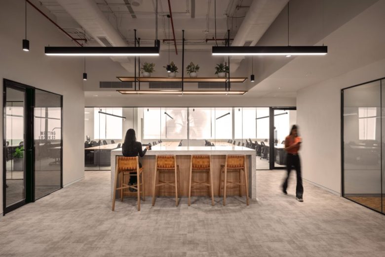 Барная зона офиса One Impression