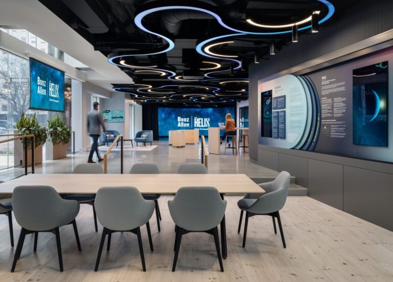 Офис Booz Allen Hamilton от OTJ Architects