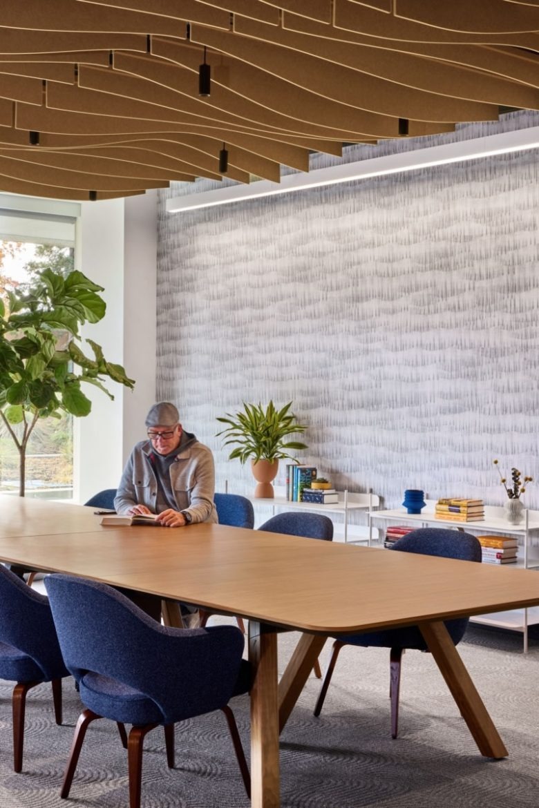 Длинный стол у окна Robert Half Offices