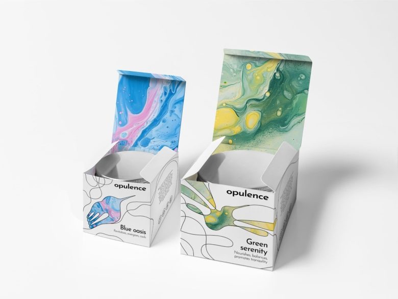 Две коробки с кремом Opulence body cream