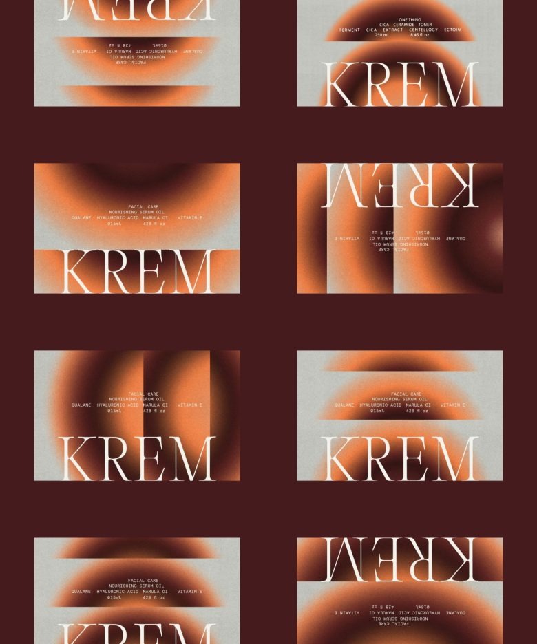 Этикетки для коробок Krem