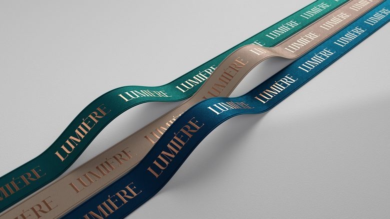 Фирменные декоративные ленты бренда LUMIÉRE
