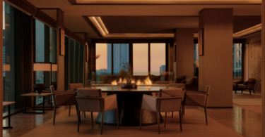 Круглый стол с креслами Aman Nai Lert hotel