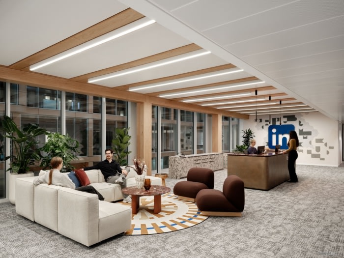 Лаунж зона LinkedIn