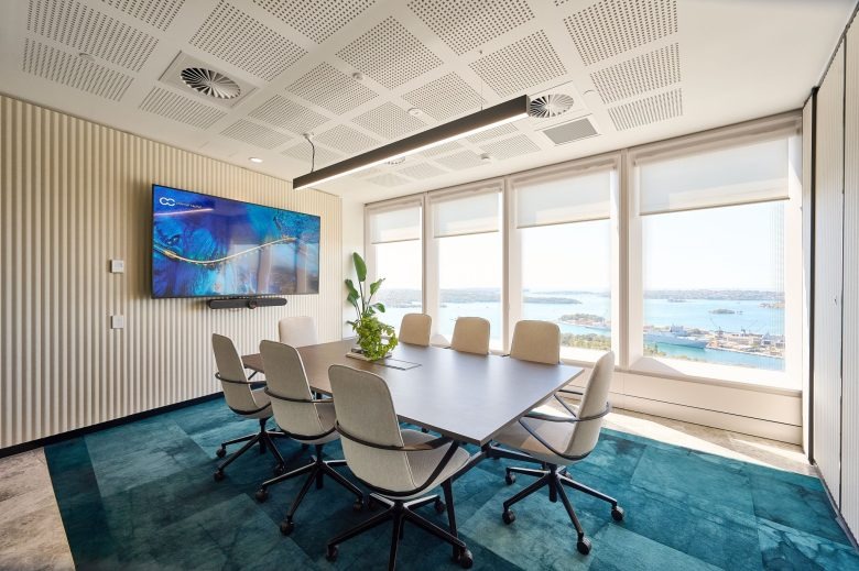 Небольшая комната совещаний Channel Capital Sydney Office