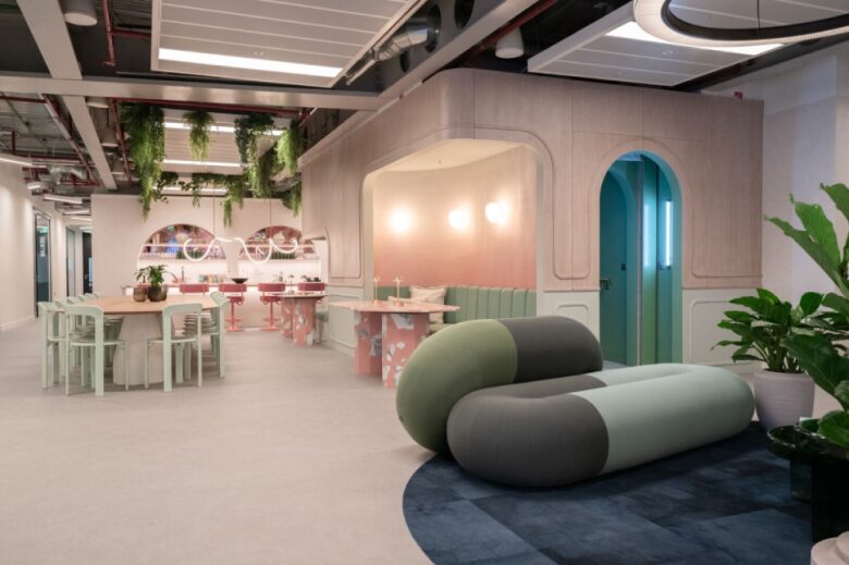 Общая зона коворкинга Huckletree Bishopsgate