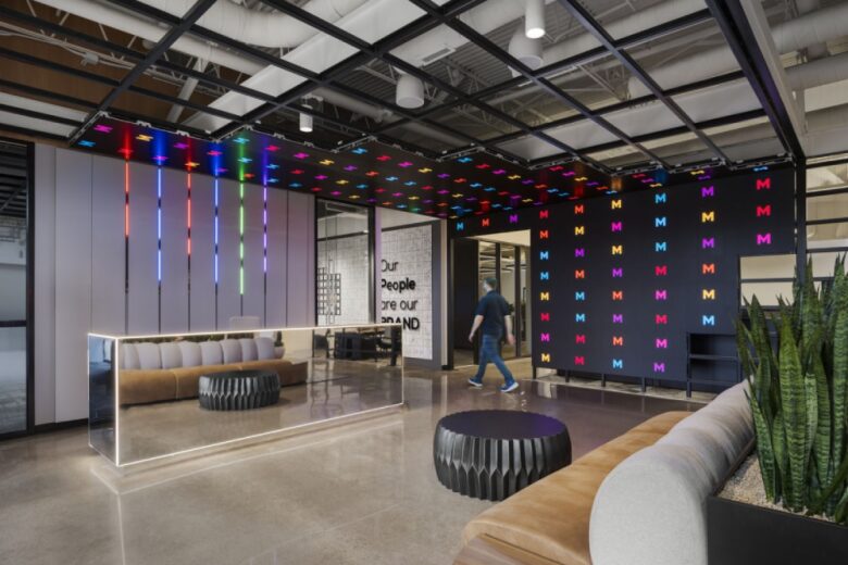 Офисное лобби Moroch с зоной отдыха