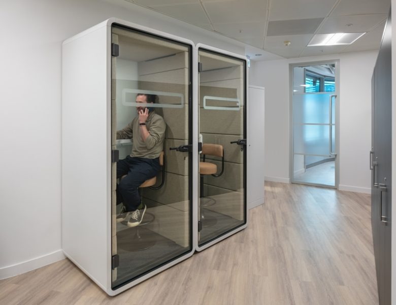 Отдельные маленькие рабочие кабины NERA Offices