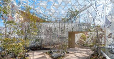 Открытая терасса Expo 2025 Osaka Women’s Pavilion in Collaboration with Cartier