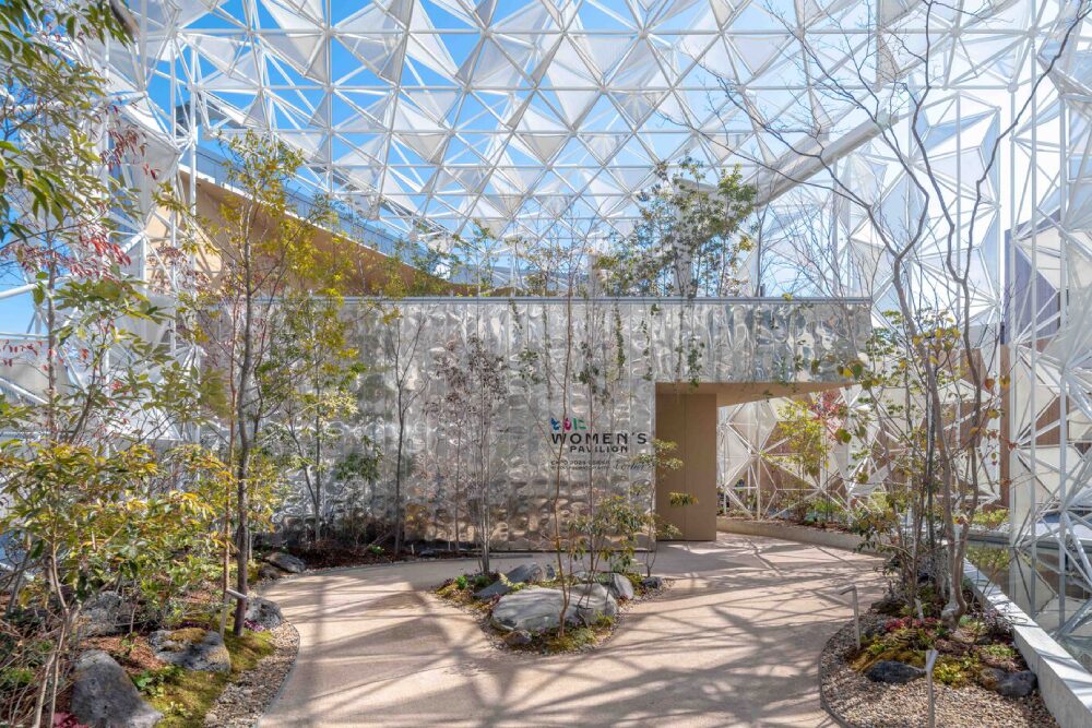 Открытая терасса Expo 2025 Osaka Women’s Pavilion in Collaboration with Cartier