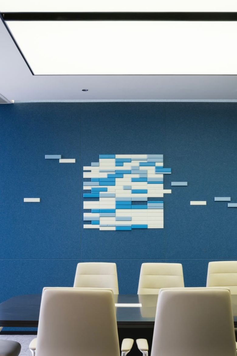 Пано на стене в комнате совещаний Flexport offices