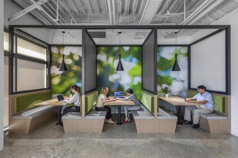 Рабочие кабины для встреч Fuscoe Engineering Offices