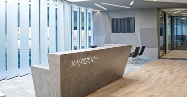 Дизайн офиса компании Kaspersky Lab в Лондоне