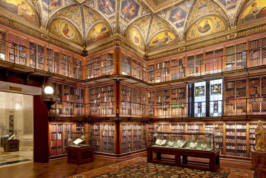 Величественные библиотеки мира: JP Morgan Library