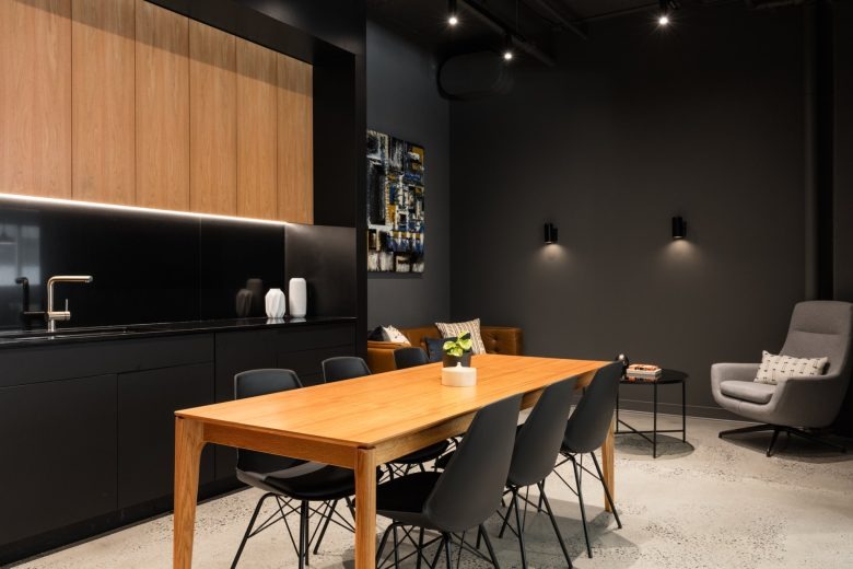 Зона кухни TEC Energy office