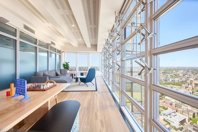Зона отдыха для работников Channel Capital Sydney Office