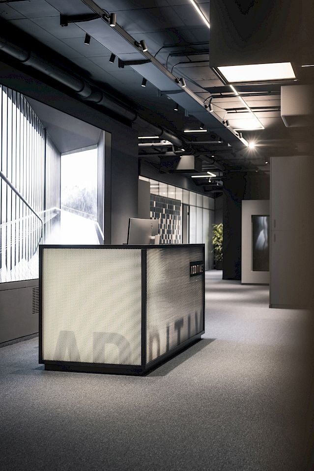 Зона ресепшн ADDITIVE headquarters