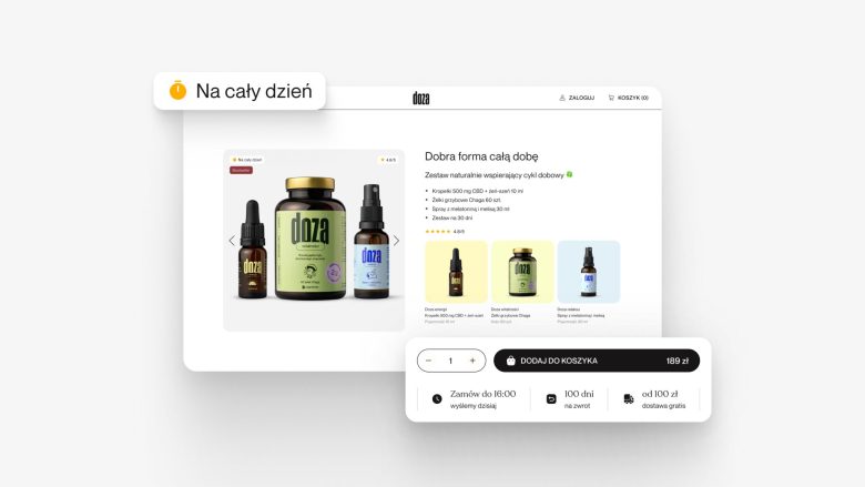 ассортимент продукции Doza