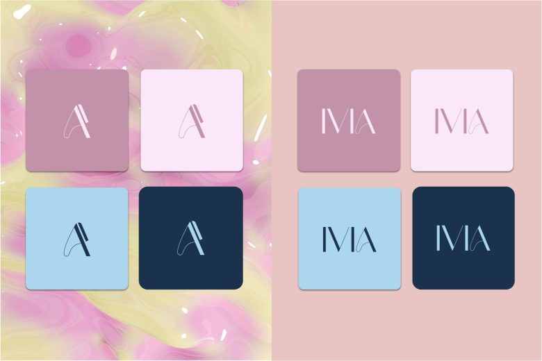 бёрдовые этикетки IVIA- Minimalist Luxury Skincare