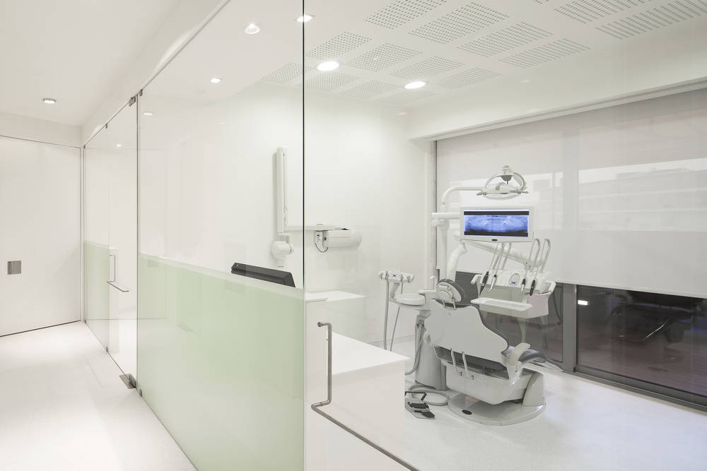Интерьер стоматологической клиники в Лиссабоне