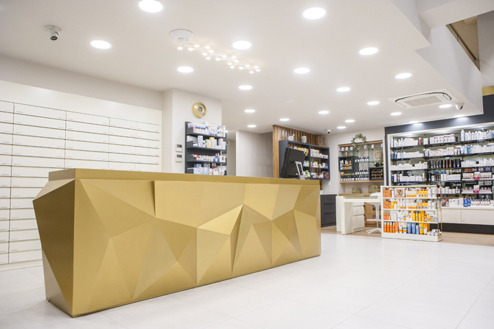 Дизайн аптеки в Греции
