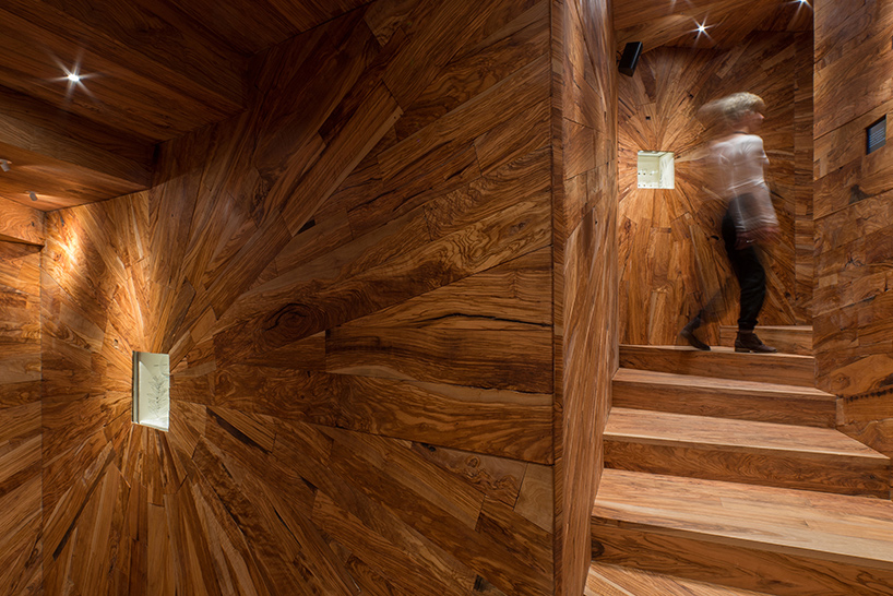 Дизайн интерьера музея: “Оливковый коридор”