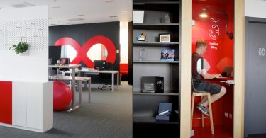 Дизайн интерьера современного офиса в Хорватии