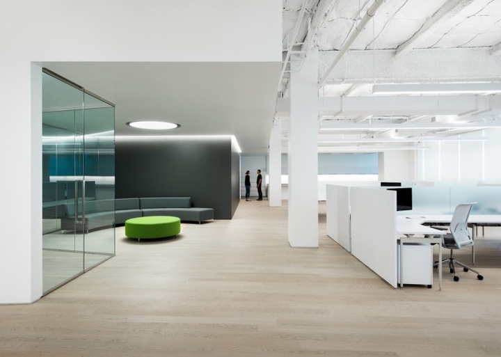 Элегантный дизайн интерьера офиса компании Elasticsearch в Калифорнии