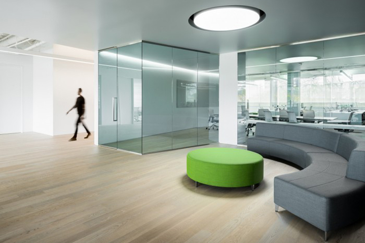 Элегантный дизайн интерьера офиса компании Elasticsearch в Калифорнии