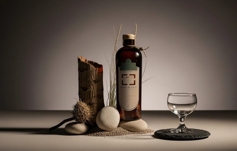 флакон на инсталяции Hasta Siempre