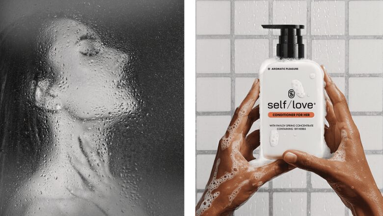 флакон вид в душе Self-Love