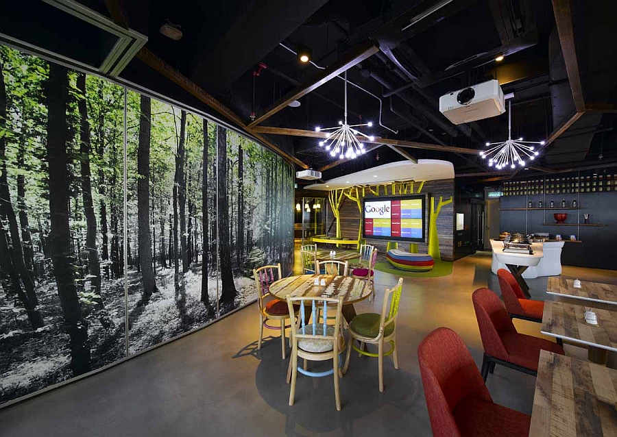 Зона отдыха офиса «Google» в Нидерландах