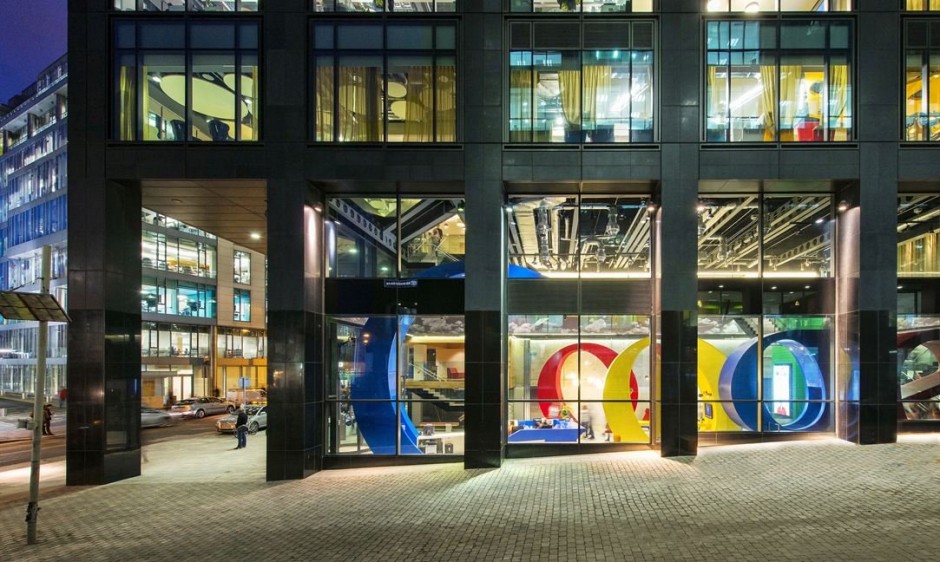 Креативный дизайн офиса Google в Дублине
