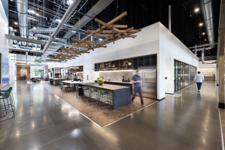 холл DPR Construction Offices