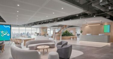 холл LINE MAN Wongnai Offices