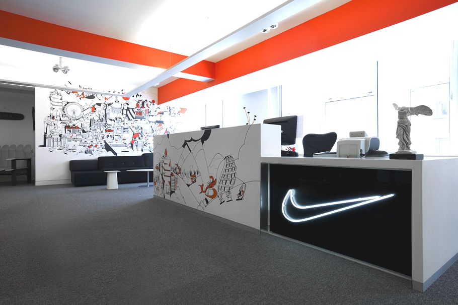 Креативный офис Nike в Великобритании