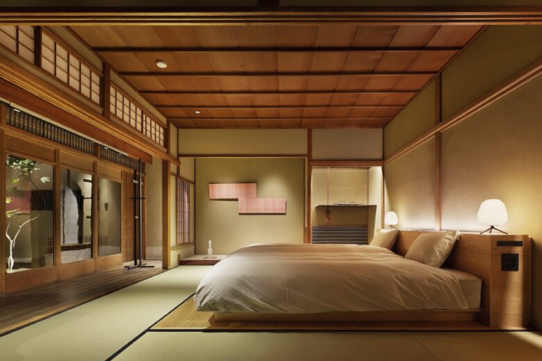 комната с большой кроватью Hotel VMG Villa Kyoto