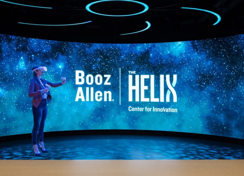 комната виртуальной реальности Booz Allen Hamilton Offices