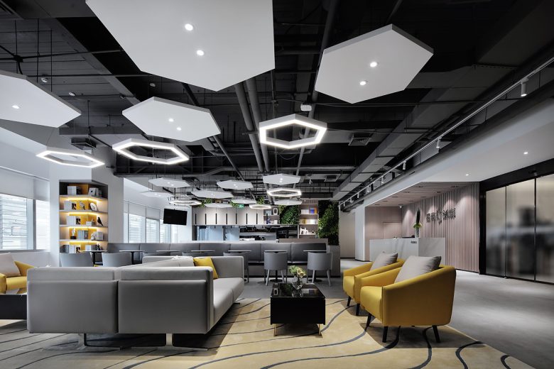 лаунч зона China Merchants Senlan Meihuan · Chuangku Co-working Space