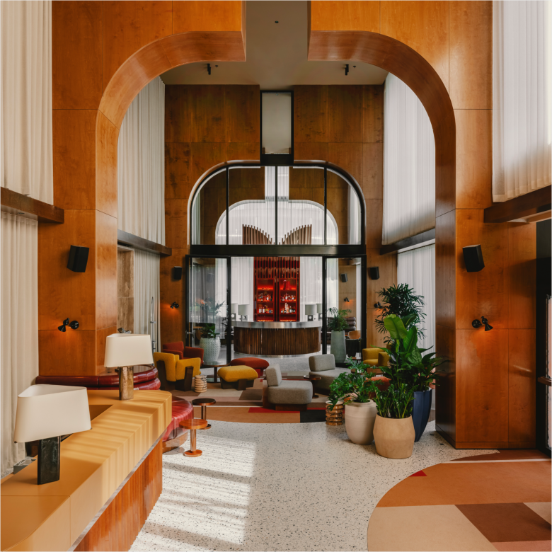 лаунч-зона The Standard hotel