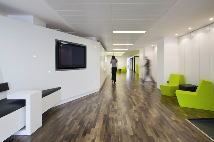 Дизайн офисного пространства компании-гиганта LG в Лондон, Великобритания