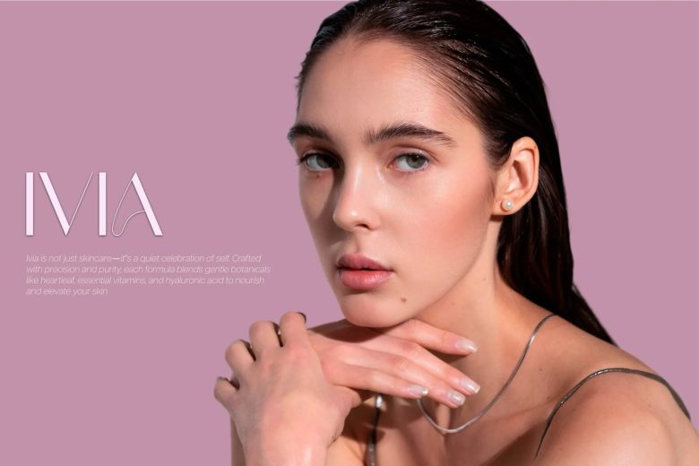 лицо бренда IVIA- Minimalist Luxury Skincare