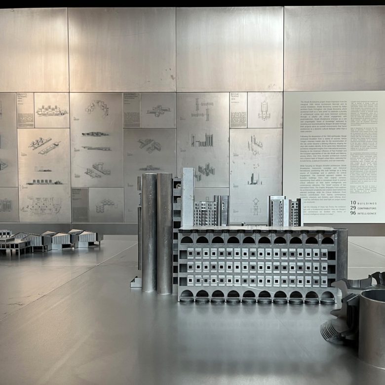 макеты строений North Macedonia Pavilion 2025