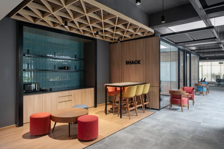 место отдыха обеденная зона FYBROS в Дели