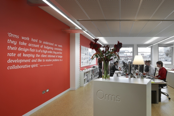 Интерьер офиса от фирмы Orms