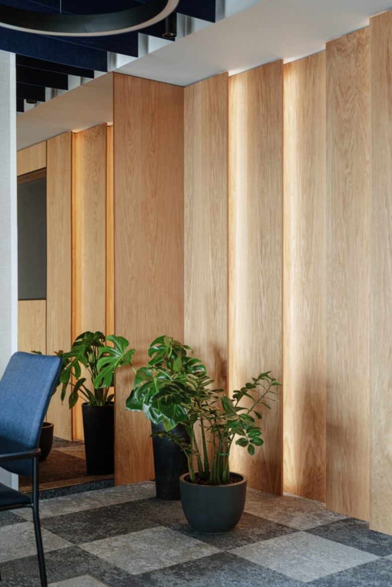 отделка стен Helio offices