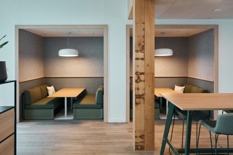 отдельные кабины для переговоров  IT-компании в Сан-Франциско