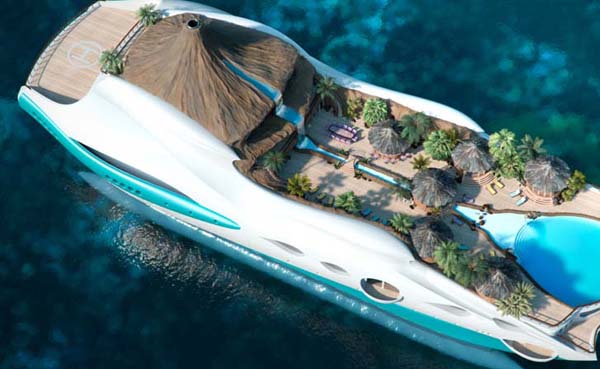  Проект яхты-острова от конструкторского бюро Yacht Island Design Ltd из Великобритании