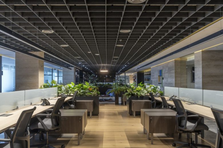 рабочее пространство LG Offices