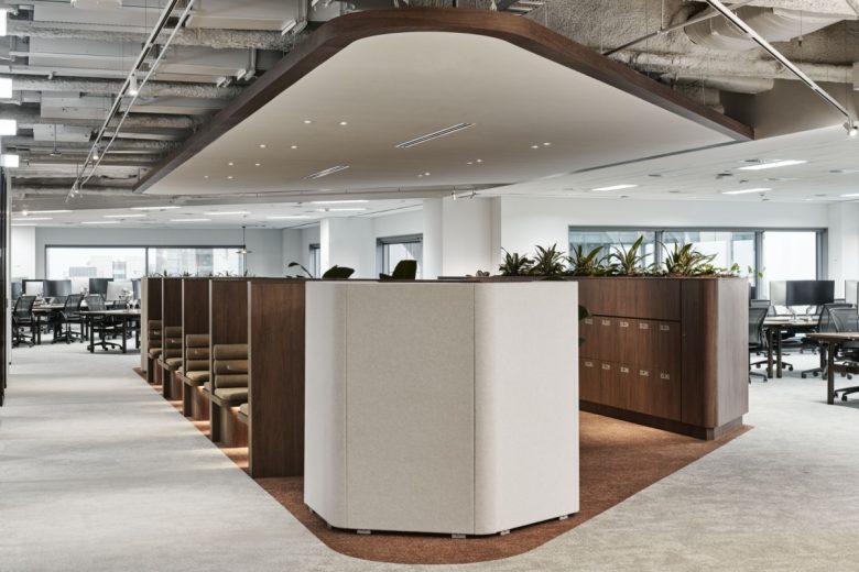 рабочие места отдельные кабинки JLL